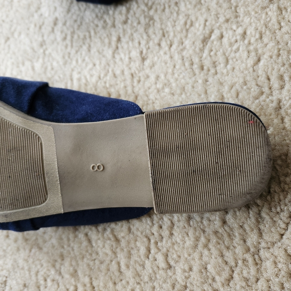 2 Paris of Women's serra sueded slides sz 8 - Picture 9 of 13
